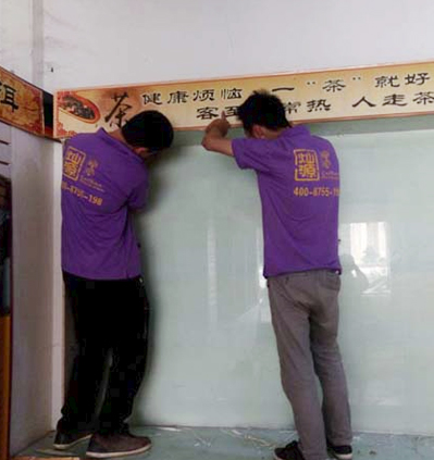 廣卓汽車(chē)配件南寧商鋪裝修施工圖-燦源裝飾